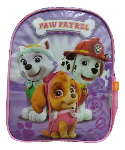 Mochila 3d Carro/con Rueditas Skye Paw Patrol 40x30x15 Cm – soria