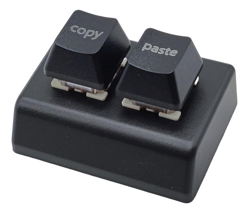 Copiar Y Pegar 2 Teclas Teclado Red Axis Usb Mini Negro