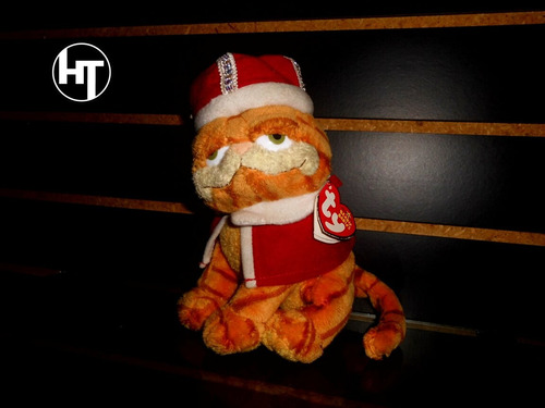 Garfield, Rey,  Peluche, Beannie Buddies, Nuevo, 8 Pulgadas.