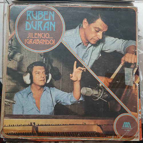 Vinilo Ruben Duran Silencio Grabando F5
