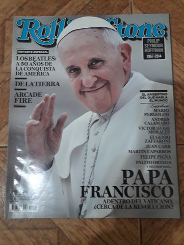 Revista Rolling Stone Nro 192 Marzo 2014 Papa Francisco 