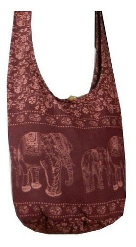 Btp Ethnic Elephant Sling Crossbody Bolso De Hombro Monedero