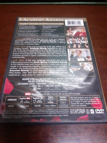 American Beauty Dvd Pelicula (Usado)