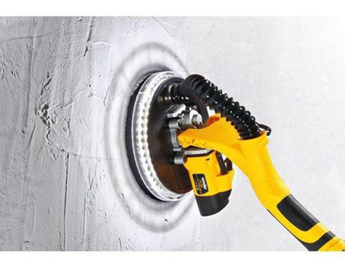 Lixadeira Lpv600 Com Led 600w Parede E Teto - Vonder Cor Amarelo/Preto Frequência 50 Hz/60 Hz
