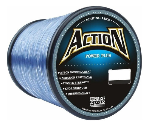 Linha Monofilamento Action Marine Sports 0,50mm - 600 Metros