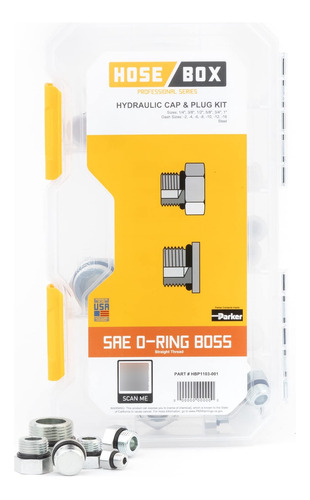 Hose Box O-ring Boss Orb Kit Enchufe Hidraulico Parker Serie