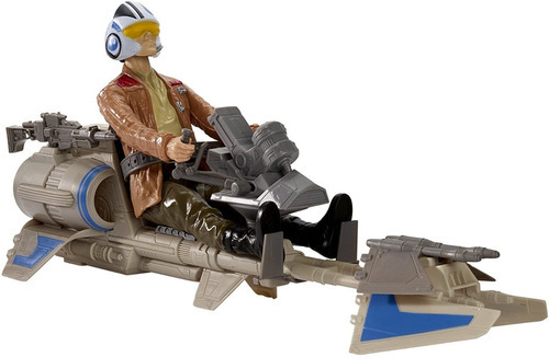Star Wars Moto Speeder Con Poe Dameron