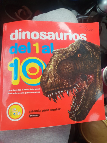 Libro Dinosaurios Del 1 Al 10