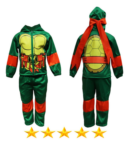 Disfraz 2 En 1 Compatible Con Tortugas Ninja