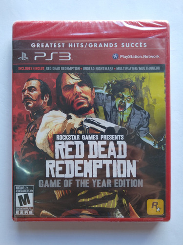 Red Dead Redemption + Rdr Undead Nightmare Goty Ps3 (Reacondicionado)