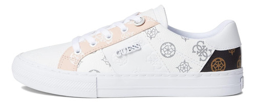 Tenis Guess Para Mujer, Blancos, 37 - Loven- 100% Originales