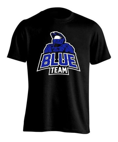 Halo Blue Team Equipo Azul Remera Niña