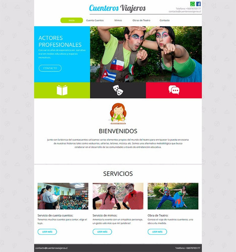 Página Web Pyme $45.000 Anual Incluye Hosting Y Correo