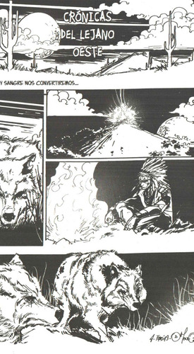 Imagen 3 de 4 de Crónicas Del Lejano Oeste - Ed. Loco Rabia - Space Western