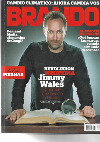 Revista Brando N° 50 Jimmy Wales Josefina Pouso 