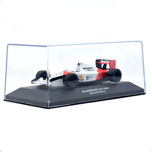 Miniatura Mclaren Mp 4/6 1991 Senna Lendas Colecionáveis Ed6
