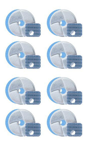 Q Filtros De 8 Piezas Para Fuente De Agua Wf040 Cat