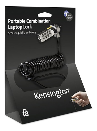 Cable Lock Kensington K64671am Portátil Combinado Rojo