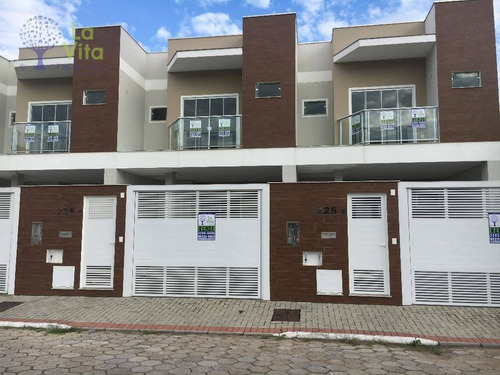 Casa, Sobrado Novo À Venda, Semi-mobiliado Com 3 Quartos, 1 Suite, 141m² Área Construída, Bairro Bela Vista, Gaspar Sc - Ca0266