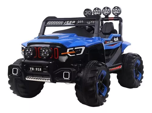 Carro elétrico off-road de quatro rodas infantil, brinquedo de