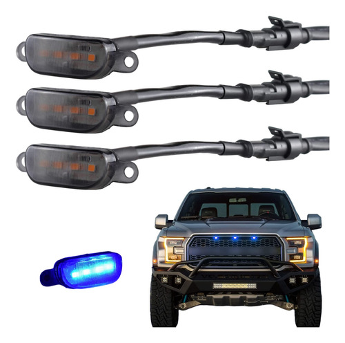 Luces Led Para Parrillas De Auto Tipo Ford Ractor