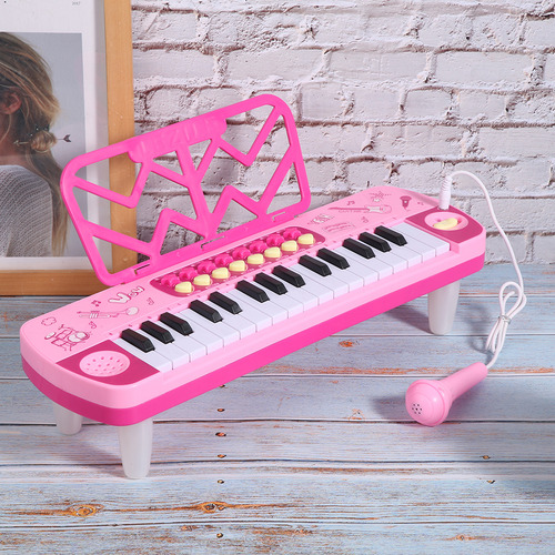 Teclado, Piano Eléctrico, Micrófono, Instrumento De Música D