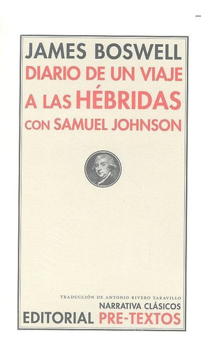 Diario De Un Viaje A Las Hebridas Con Samuel Johnson - Bo...