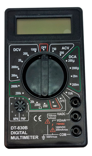 Multimetro Tester Digital Dt830