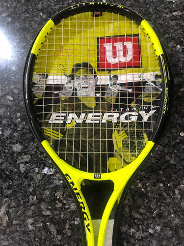 Raquetas De Tenis Wilson Titanium Energy Y Impact 23-27 Kg