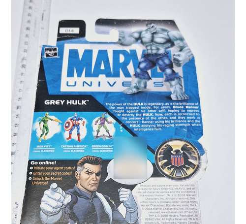 Grey Hulk Marvel Universe (Usado)