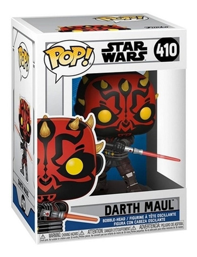 Imagem 3 de 4 de Boneco Funko Pop Movies Darth Maul 410 - Star Wars Original