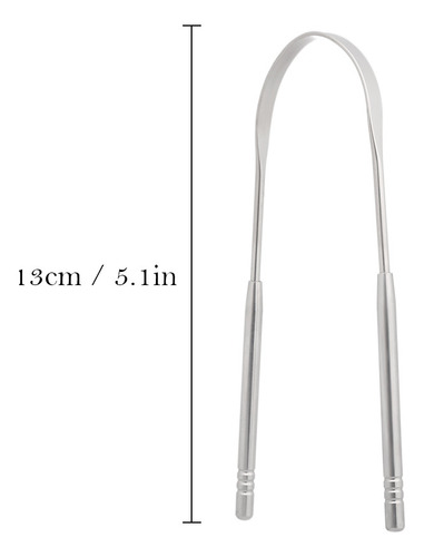 Ssd Raspador De Lengua De Acero Inoxidable Para Un Aliento