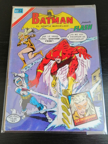Batman Presenta Flash Novaro Serie Águila Num 1020 1980