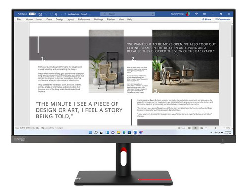 Monitor Thinkvision S27i-30 27 Fhd Hdmi + Vga Lenovo