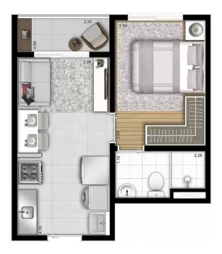 Apartamentos 2 Dormitórios Santo Amaro