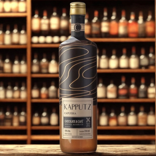 Licor Capueira Kapputz Chocolate & Café 2x700ml