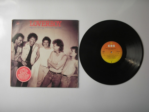Lp Vinilo Loverboy Lovin Every Minute Of It Ed Colombia 1986