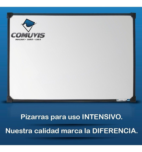 Pizarra Blanca 80x120cm + 1 Marcador + Borrador