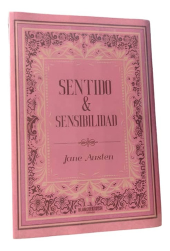 Libro: Sentido Y Sensibilidad - Jane Auste