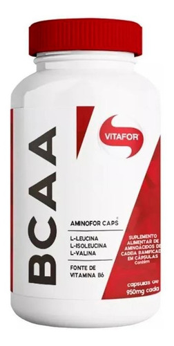 Bcaa Aminofor 120 Cápsulas - Vitafor