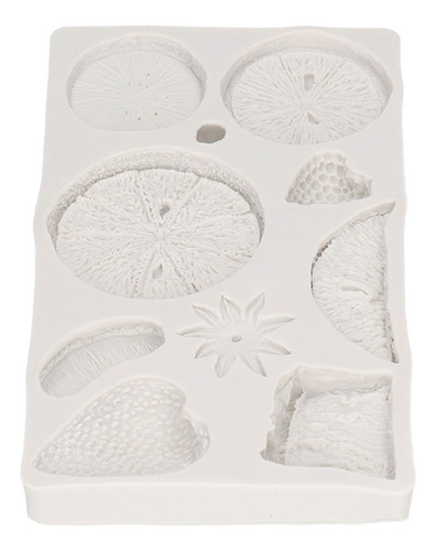 Moldes De Silicona Para Fondant, Con Diseño De Fruta, Durade