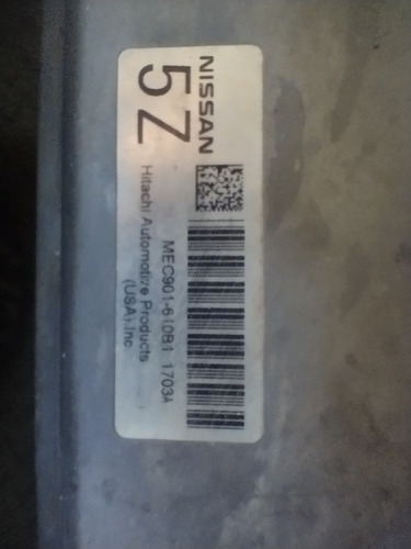 Computadora Ecu Nissan Sentra 2007-2012 Mec901-610b1 1703a (Usado)
