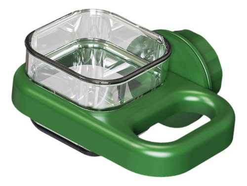 Tazón De Alimentación De Alimentos Para Periquitos Verde