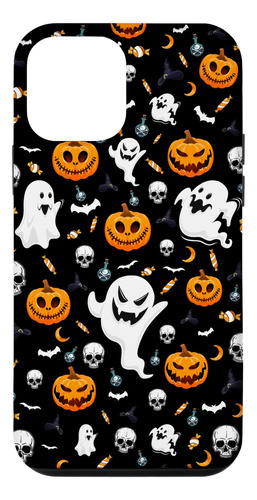 iPhone 12 Mini Halloween Caja Calabazas Ba B08n6cjs9t_300324