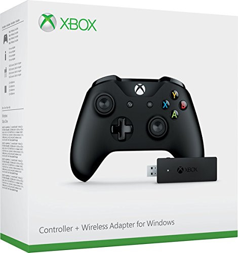 Pack Xbox Controller + Adaptador Inalmbrico Para Pc
