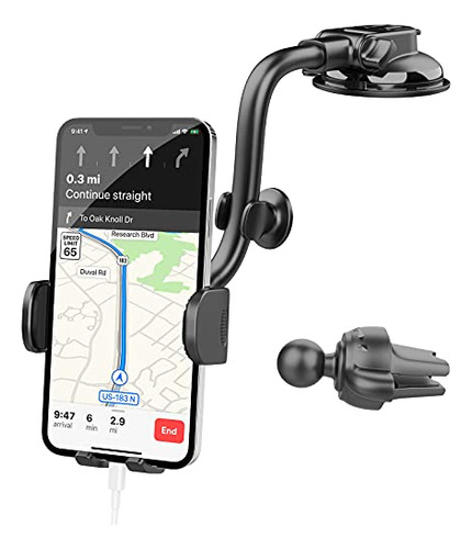 Cell Phone Holder For Car 3 In 1 Long Arm 1zero Car Phone Mo