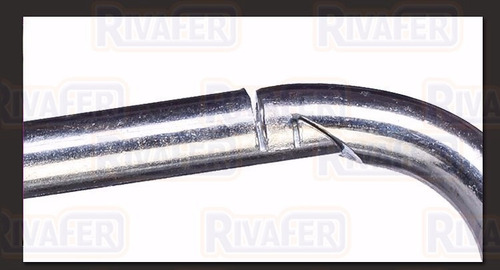 Imagen 3 de 5 de Mosqueton Gancho 7x70 Mm Reforzado Galvanizado X 50 Unidades