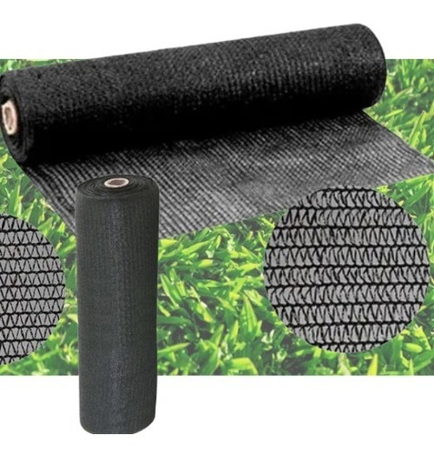 Imagem 2 de 10 de Tela Sombrite Preto 50% 3x6m