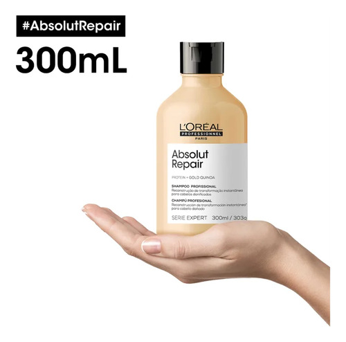 Shampoo Reparador L'oréal Com Quinoa E Protein