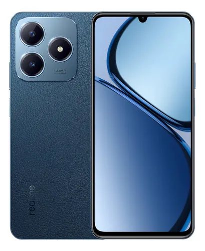Celular Realme C63 Dual SIM 256 GB cor leather blue 6 GB RAM